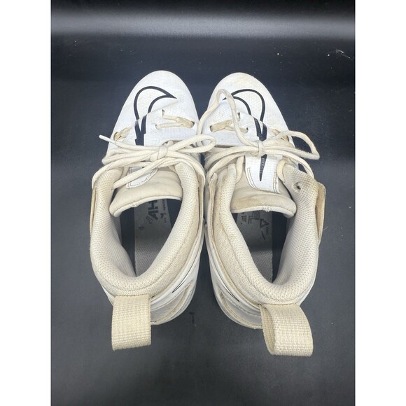 Nike Alpha Menace Pro 3 Cleats White/Black CT6649-109 Men’s Size 8.5 READ - Picture 5 of 8